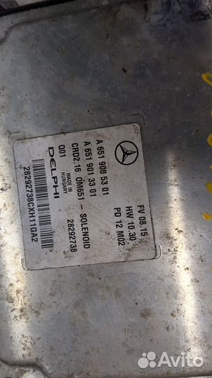 Блок управления двигателем Mercedes C W204, 2009