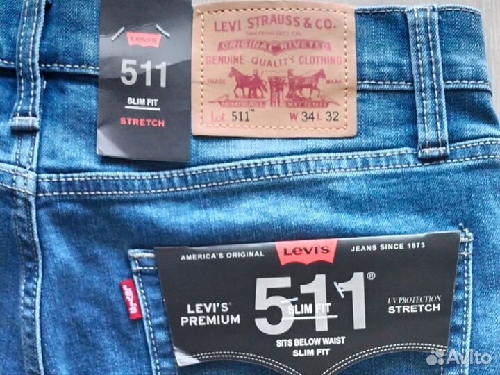 Шорты мужские джинсовые levis