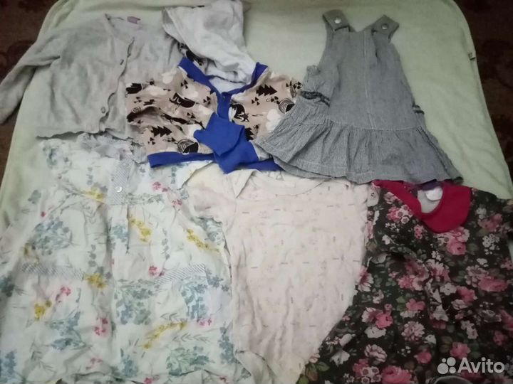 Вещи на девочку до года