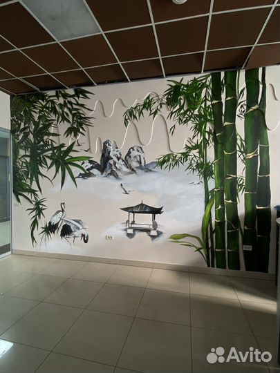 Художественная роспись стен