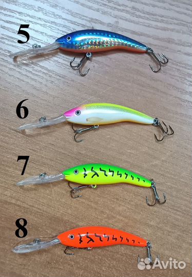 Воблеры для троллинга Rapala TDD-7