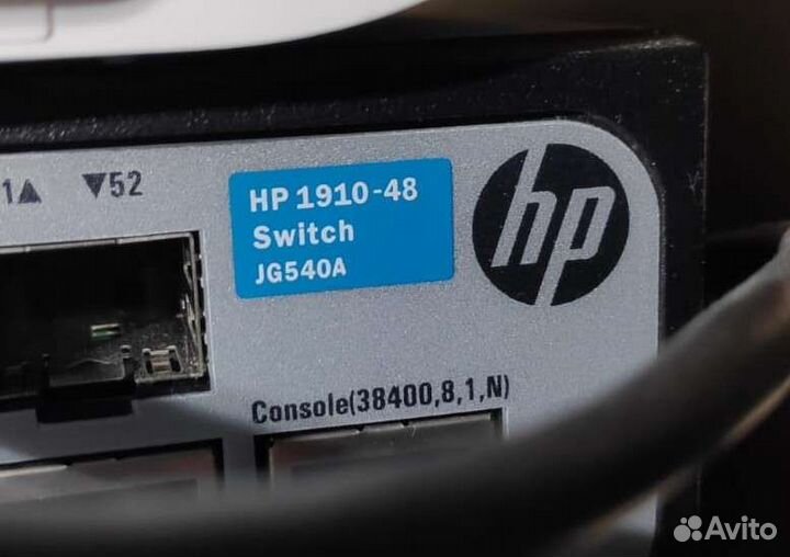Коммутатор HP 1910-48 (JG540A)
