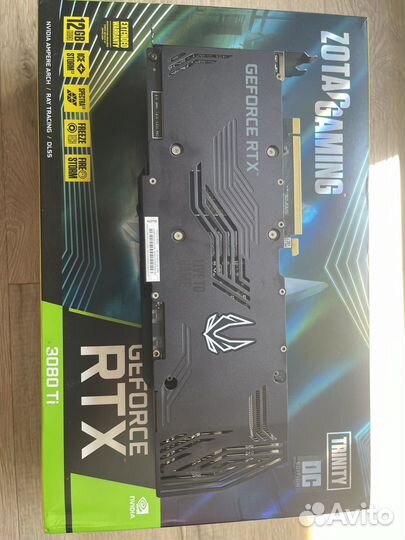 Видеокарта zotac 3080ti