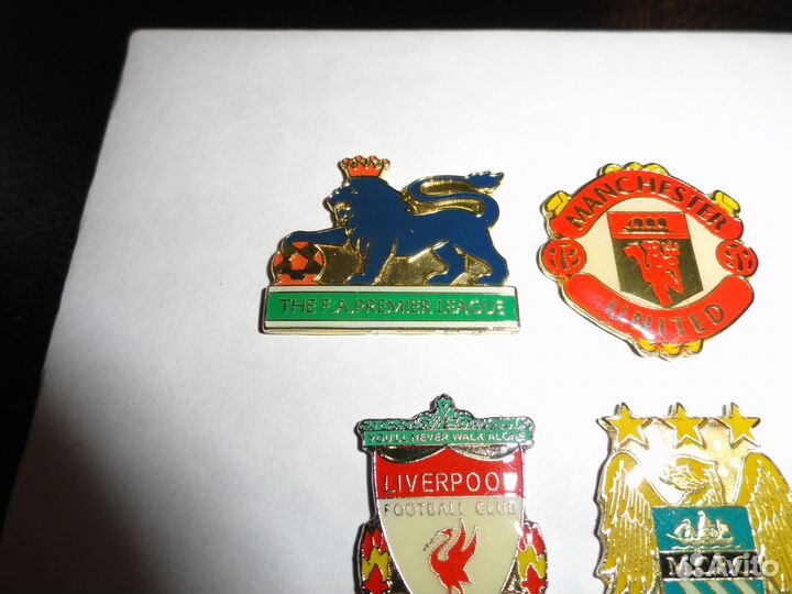 Значки Англия. The F.A. Premier League. Футбол