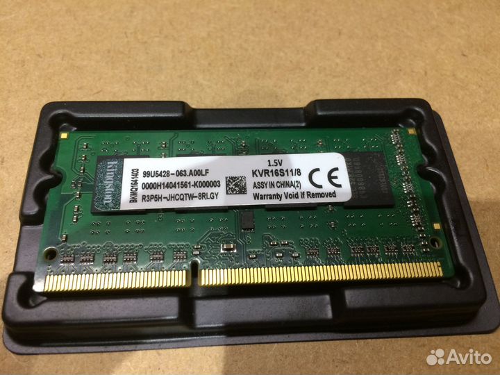 Оперативная память ddr3 для ноутбука 8gb