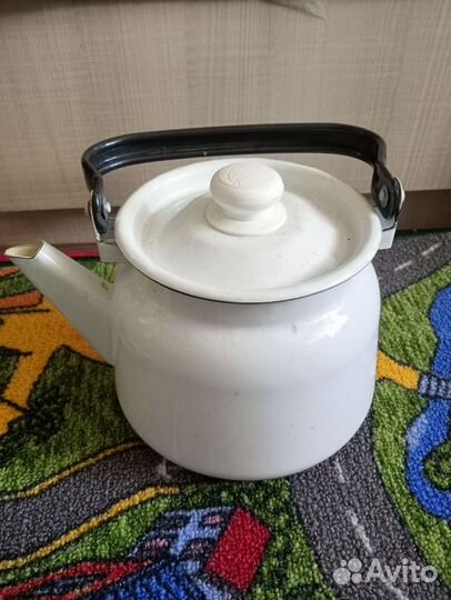 Чайник эмалированный СССР