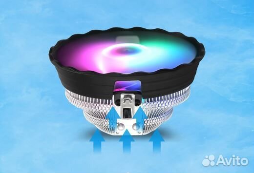 Кулер для процессора с подсветкой