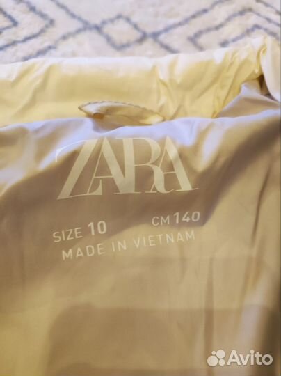 Куртка весенняя осенняя детская zara 140 см