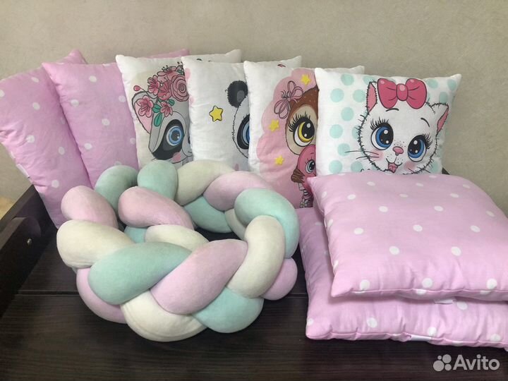 Бортики в детскую кроватку