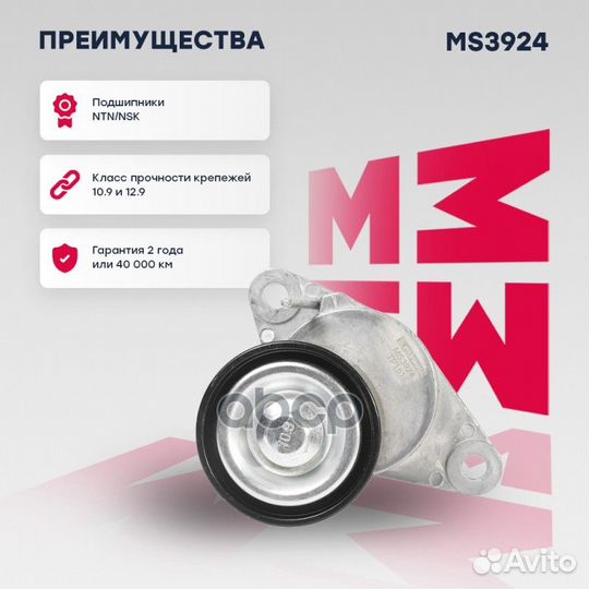 Натяжитель ремня навесного оборудования MS3924