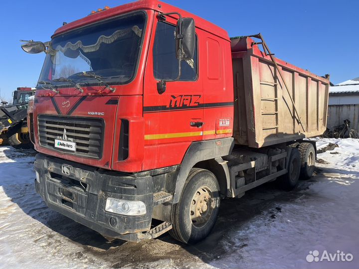 Самосвал 20 м³ МАЗ 650128, 2018