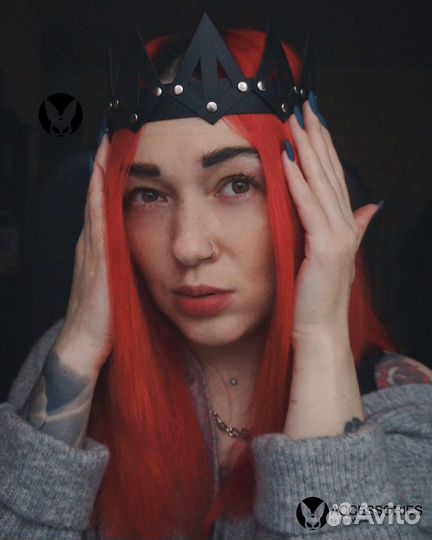 Корона из кожи