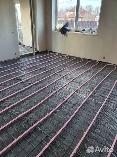 Электро-водяной тёплый пол xl-pipe. Продажа и монт