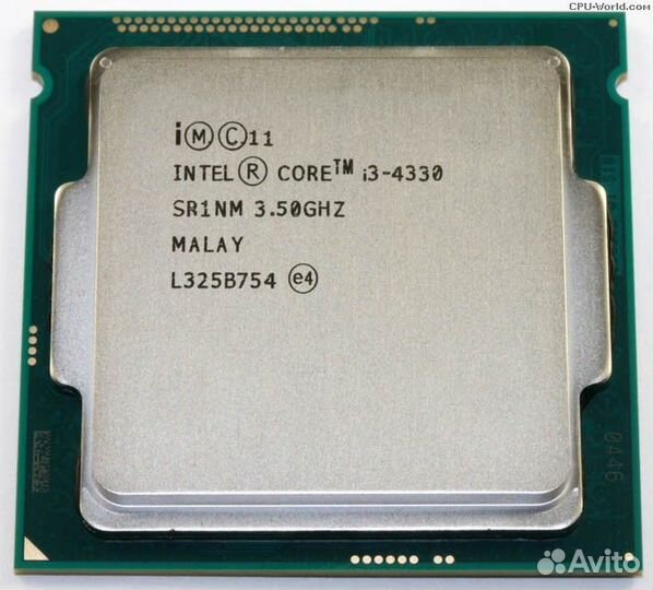 Процессор 1150 i3-4330