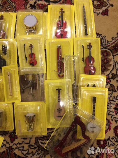 Миниатюры музыкальных инструментов