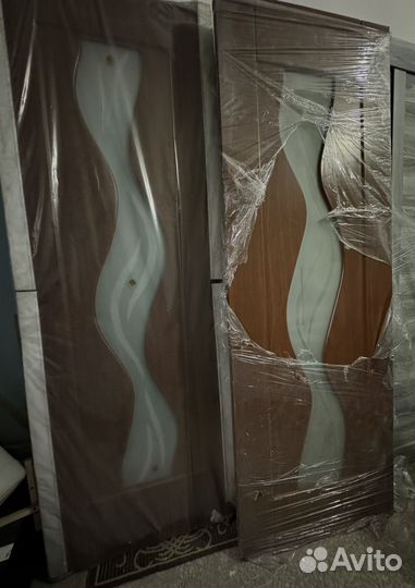 Двери межкомнатные новые без коробки
