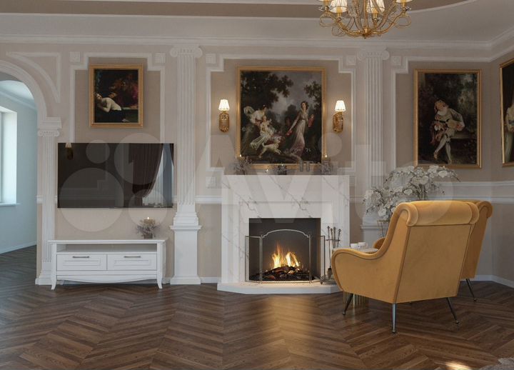 Коттедж 362,3 м² на участке 13 сот.