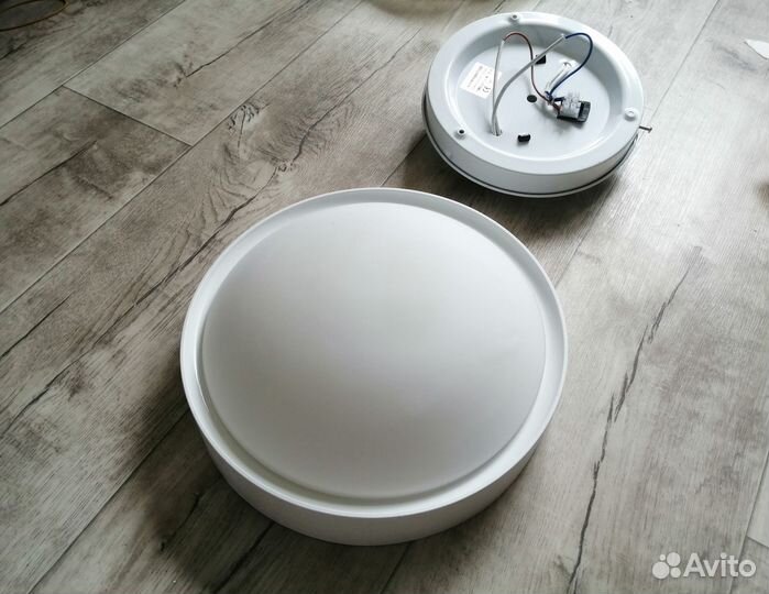 Плафон белый круглый матовый 29,5 см