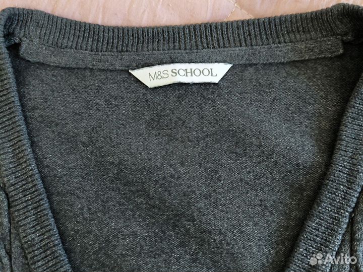 Школьная форма marks & spencer серый р. 152