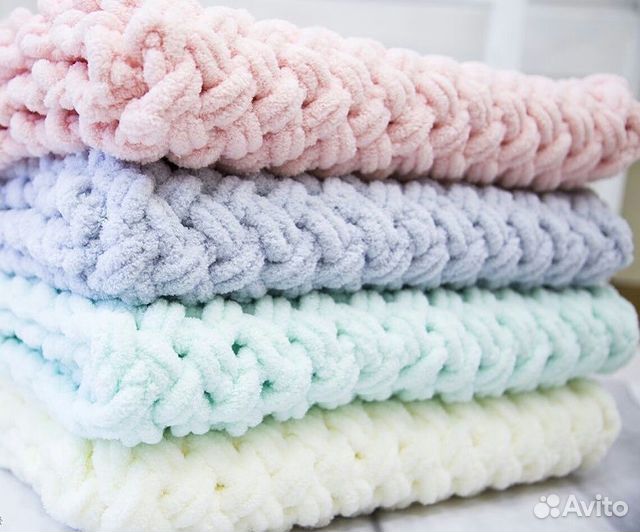 Плед детский из Ализе Пуффи Alize Puffy 85х85