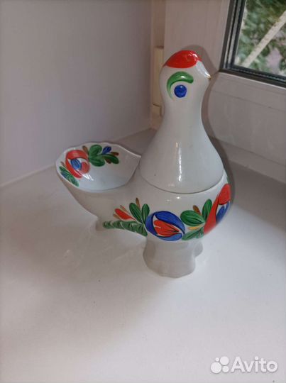 Петушок статуэтка -солонка