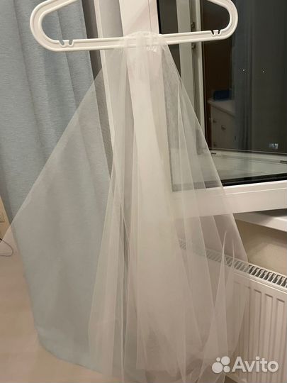 Свадебная фата новая