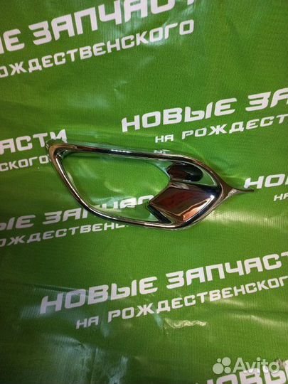 Рамка фары противотуманной Renault Logan 2 2014