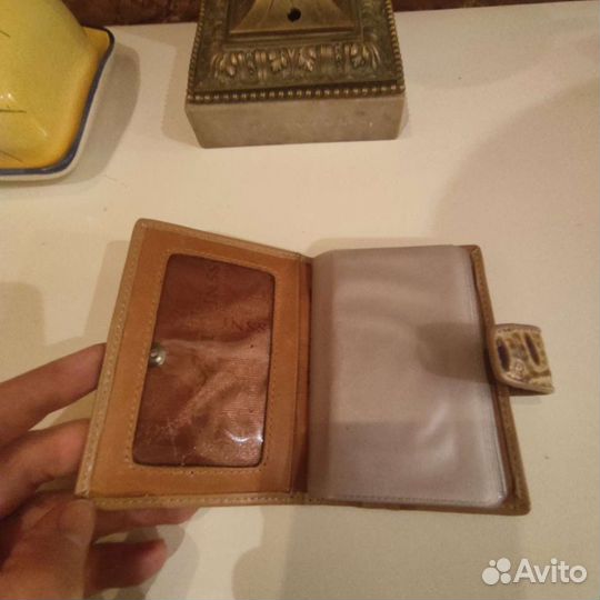 Визитница, кожа, Cossni