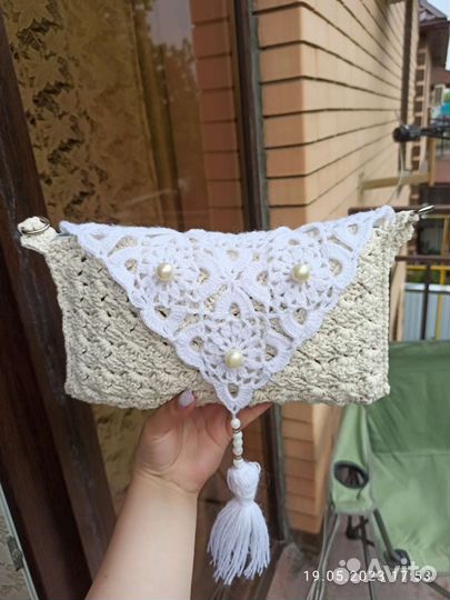 Клатч ручной работы