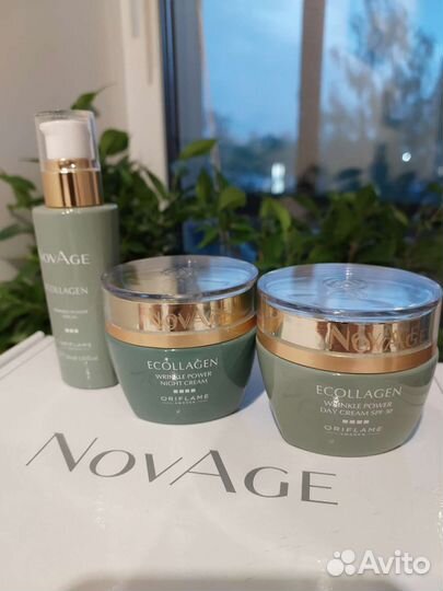 Ночной крем для лица 30+ NovAge орифлейм