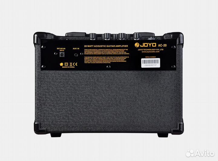 Комбоусилитель для акустической гитары Joyo AC-20