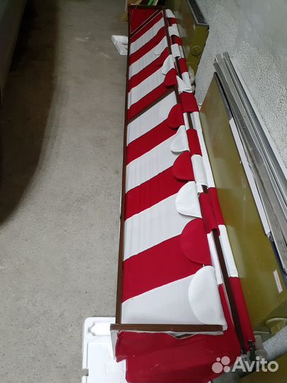 Декоративные козырьки на металлическом каркасе