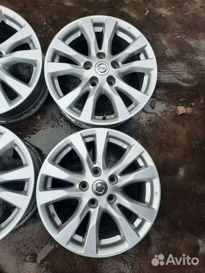 Диски литые r16, (5*114,3) Nissan Оригинал