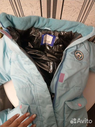 Комбинезон зимний детский размер 116-122