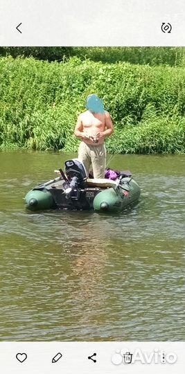 Лодка+мотор(с документами)