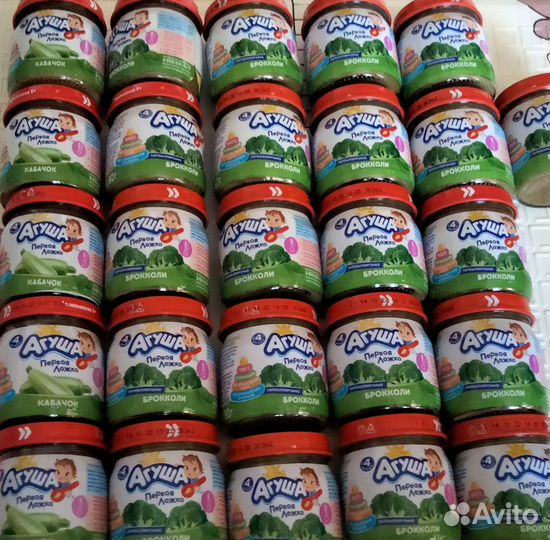 Пюре Агуша брокколи