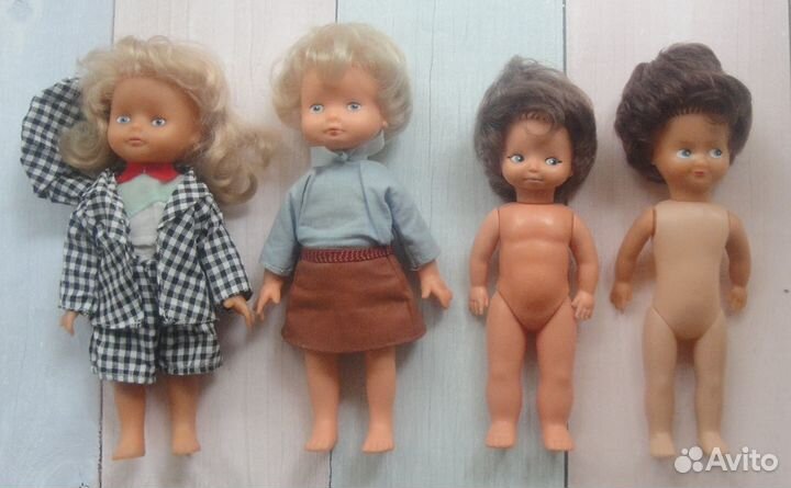 Куклы ГДР, Прибалтика, СССР винтаж 70-80е