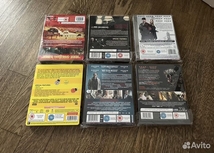 Blu ray диски фильмы Steelbook