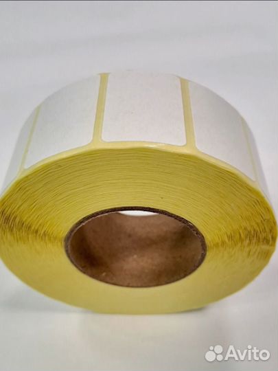 Термоэтикетки 30х20 мм 12 рол 2000 шт 24000 шт