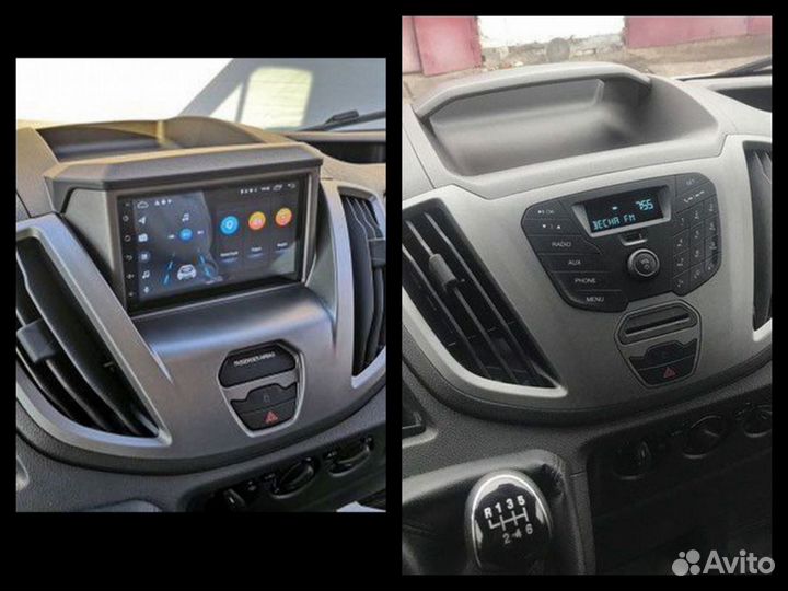 Магнитола Ford Transit 15 Android IPS DSP