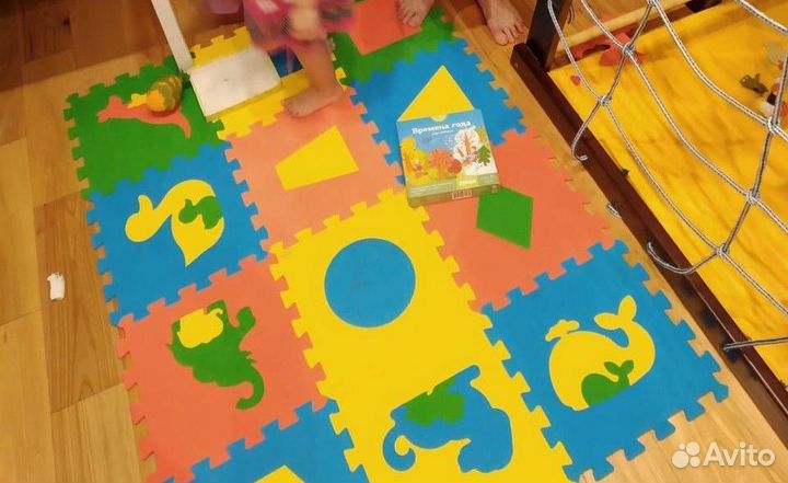 Детский коврик пазл