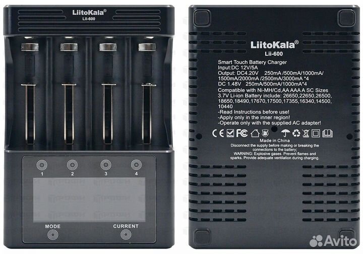Зарядное устройство Liitokala Lii-600