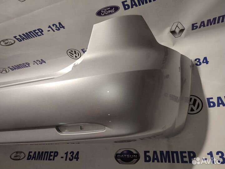 Бампер chevrolet lacetti хэтчбек Серебристый