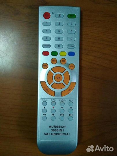 Пульт AUN0442 для Sat-ресиверов универсальный
