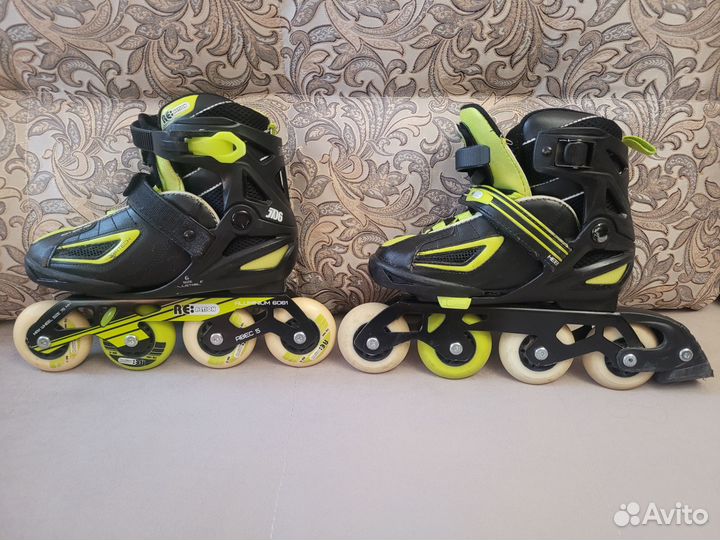 Роликовые коньки 21,5 см