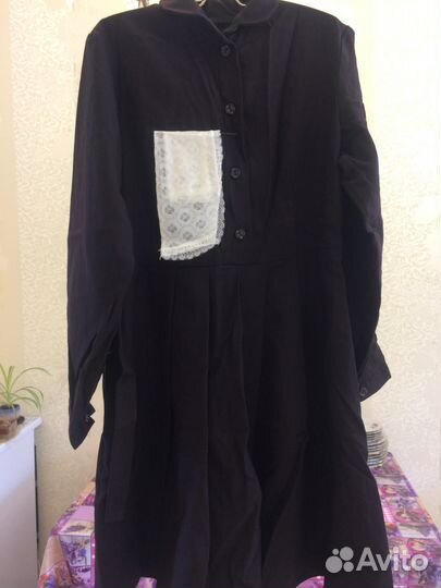 Школьная форма,школьн. черный фартук,платья