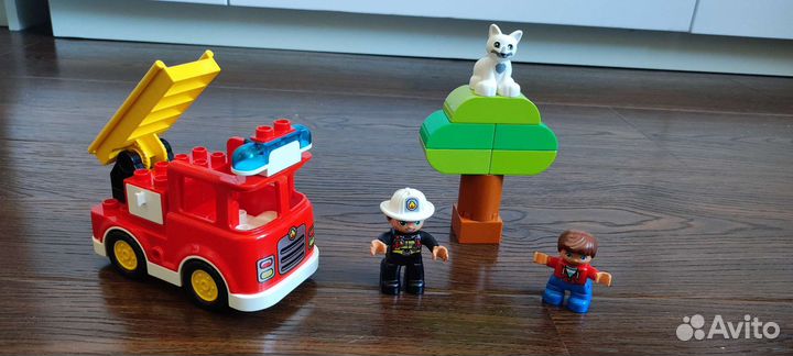 Lego duplo пожарная машина