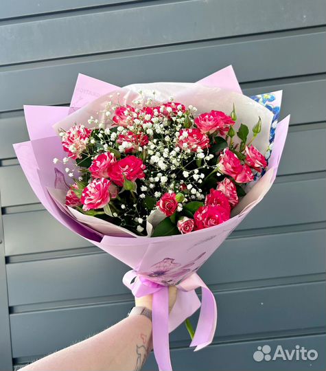 Розы, Цветы, Букеты, 101 роза, Доставка цветов