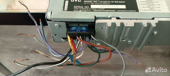 Магнитола JVC