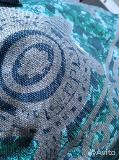 Cумка женская джинсовая пляжная, шопинг текстиль